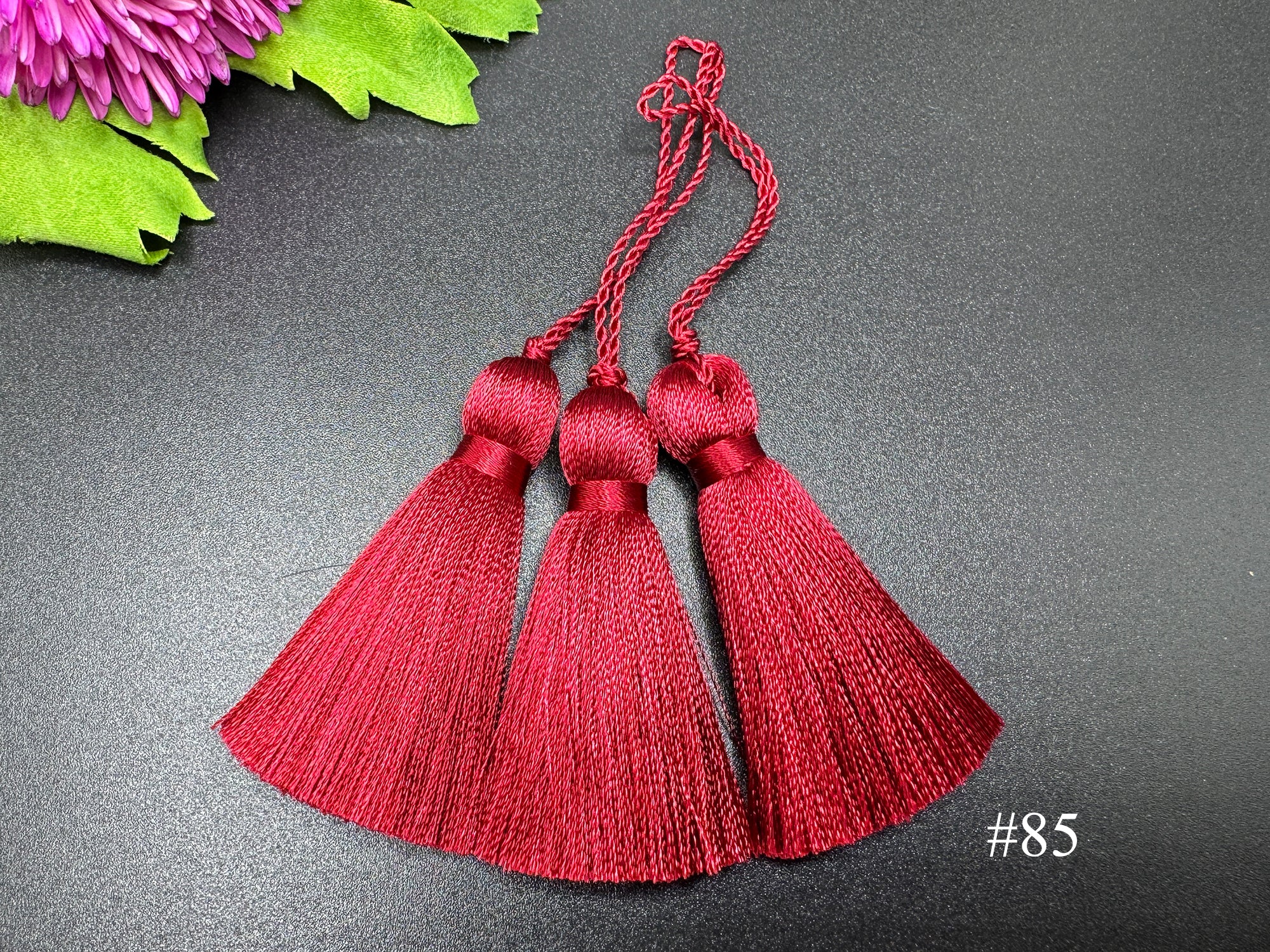 Red tassels