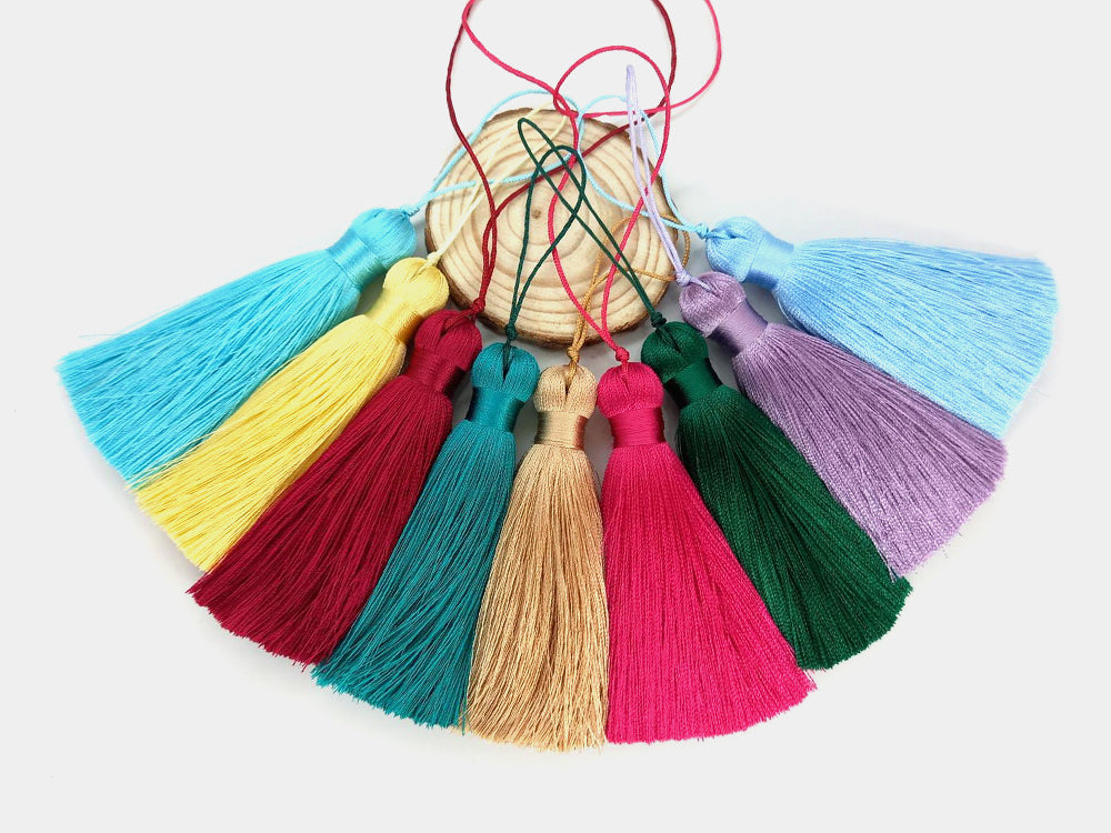 SUPER thick Mala tassels 8cm