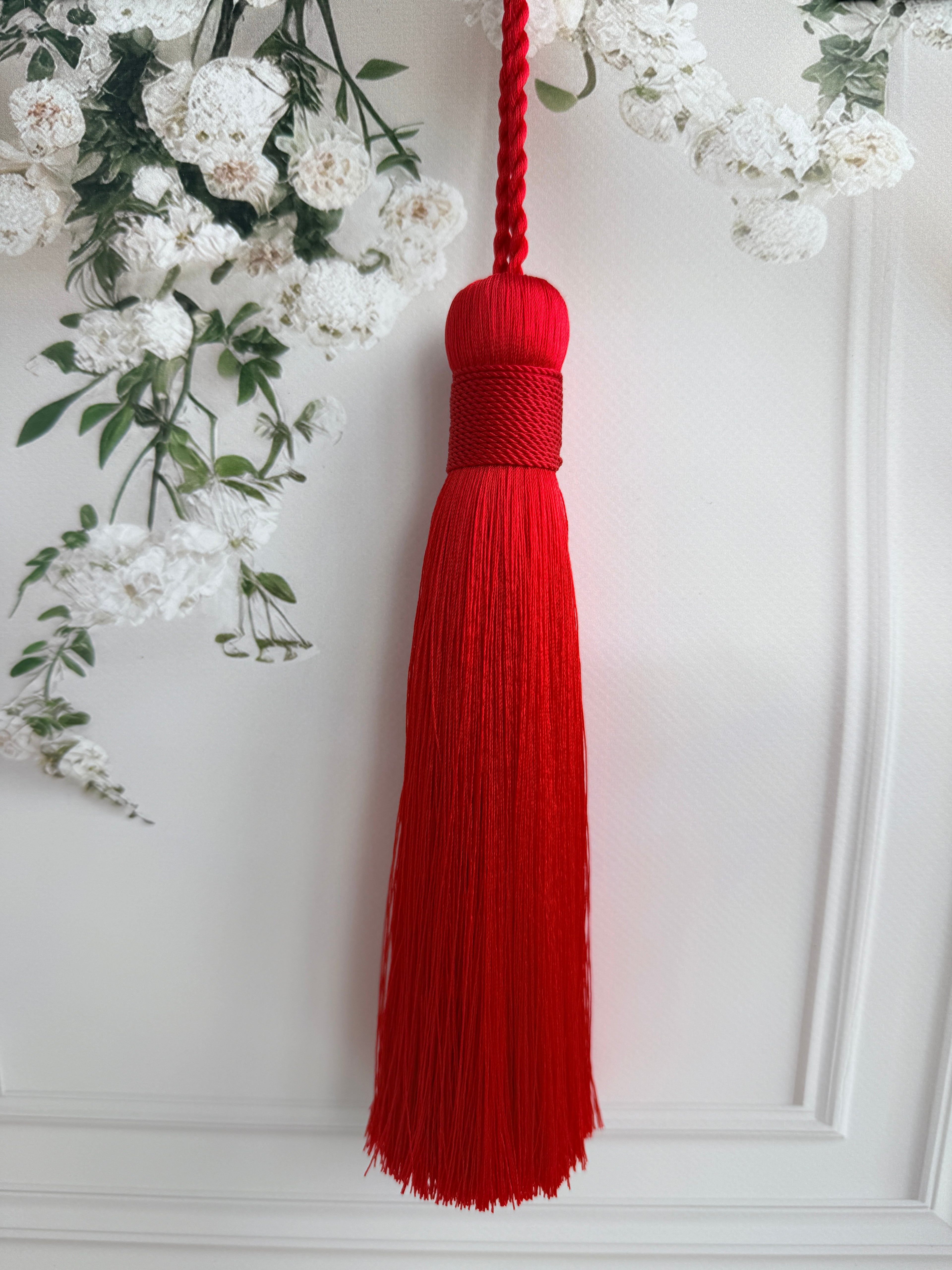 Door decor 7.8 inches (20cm) MEGA thick polyester tassel